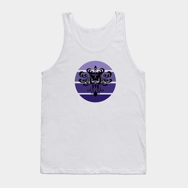 Strips within circle Haunted Mansion Tank Top by magicmirror